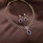 Blue Pearl Necklace