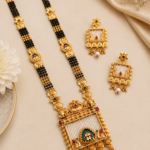 Royal Pearl Peacock Pendant Set