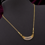 Golden Lattice Charm Necklace