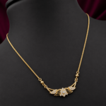 Golden Floral Wing Necklace