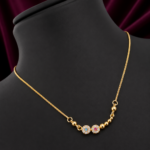 Golden Duo Bloom Necklace