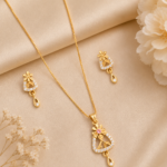 Golden Blossom Charm Set
