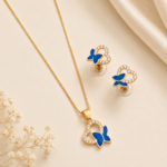 Butterfly Heart Jewelry Set