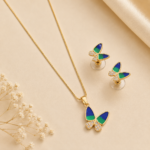 Ocean Heart Jewelry Set