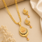 Royal Cherry Drop Pendant Set