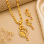 Floral Elegance Pendant Set