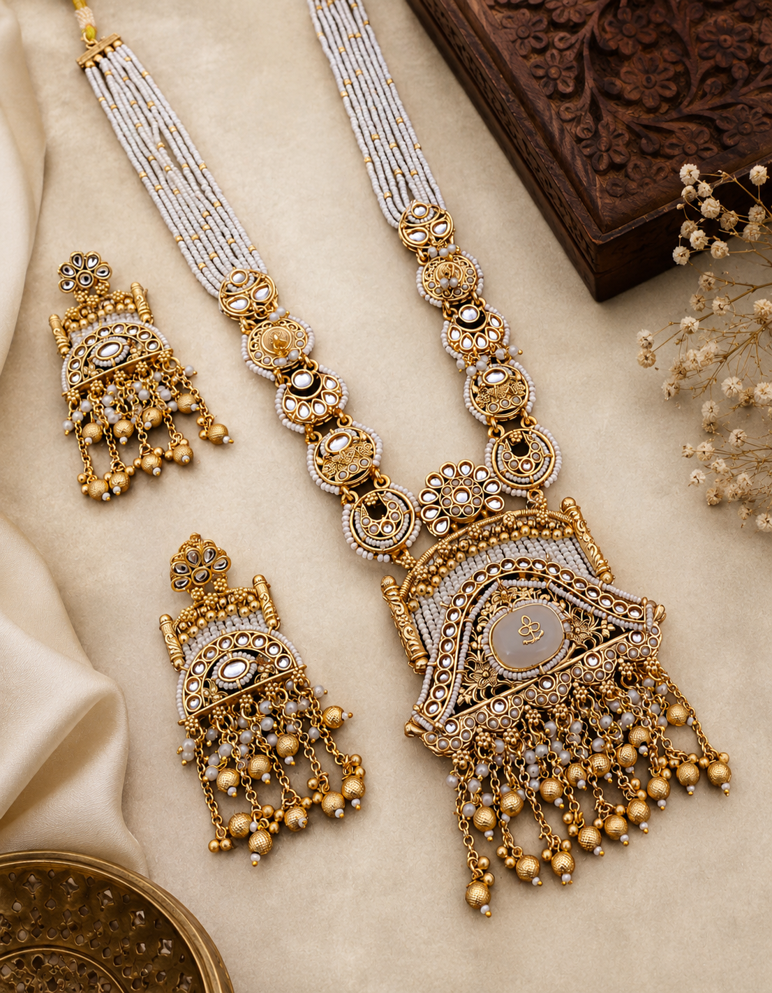 ChatGPT Image Jun 6, 2026, 06_52_20 PM Pearl Heritage Long Necklace Set - Image 1