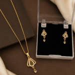 Golden Grace Pendant Set
