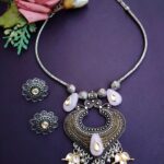 Antique Stone Necklace Set