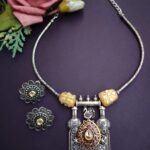 Royal Peacock Necklace Set